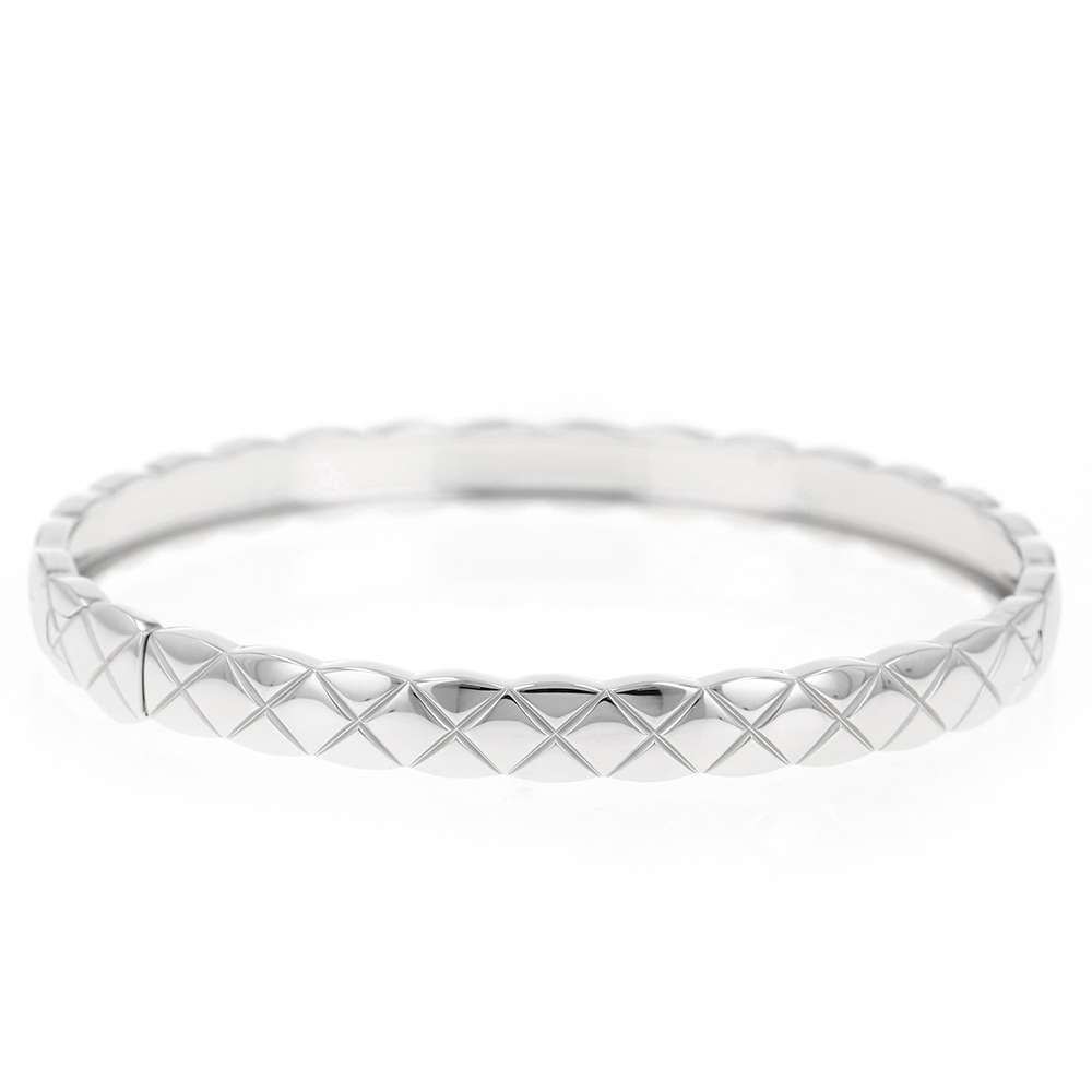 CHANEL Coco Crush Collection Bracelet Size LJ11162 18K White Gold