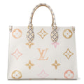 LOUIS VUITTON Onthego White/Beige M22975 Monogram LV by the Pool Size MM