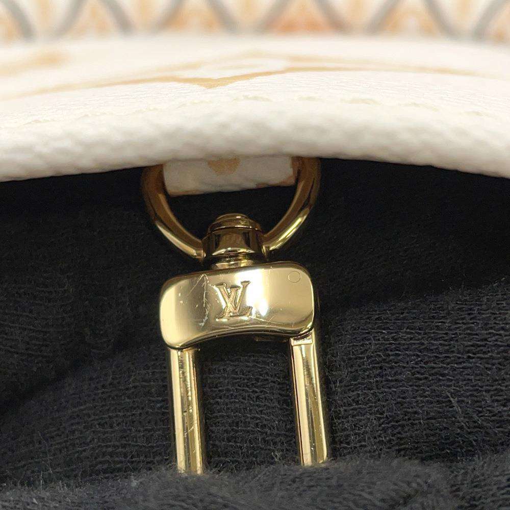 LOUIS VUITTON Onthego White/Beige M22975 Monogram LV by the Pool Size MM