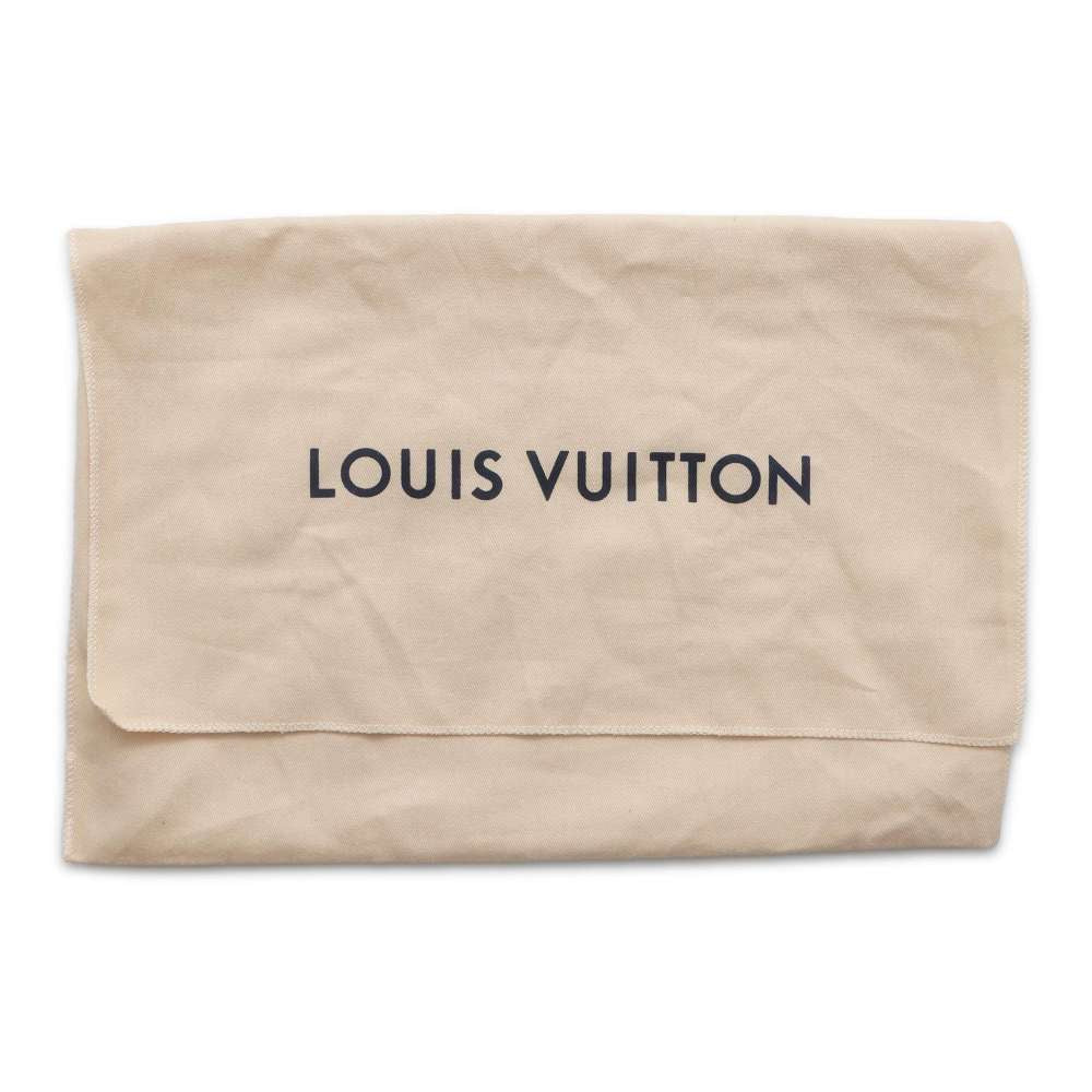 LOUIS VUITTON Santa Monica Noir N40189 Damier Ebene Canvas Smooth Cowhide Leather