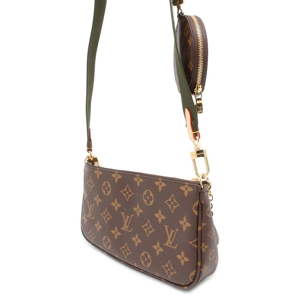 LOUIS VUITTON Multi Pochette Accessoires Khaki M44813 Monogram