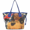 LOUIS VUITTON Neverfull Gauguin Masters Collection Blue/Multicolor M43359 Monogram Celty Size MM