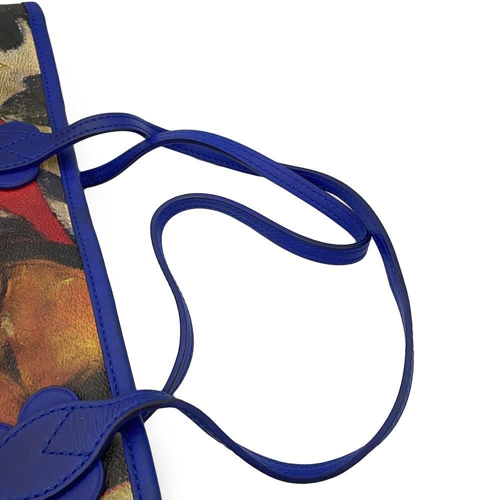 LOUIS VUITTON Neverfull Gauguin Masters Collection Blue/Multicolor M43359 Monogram Celty Size MM