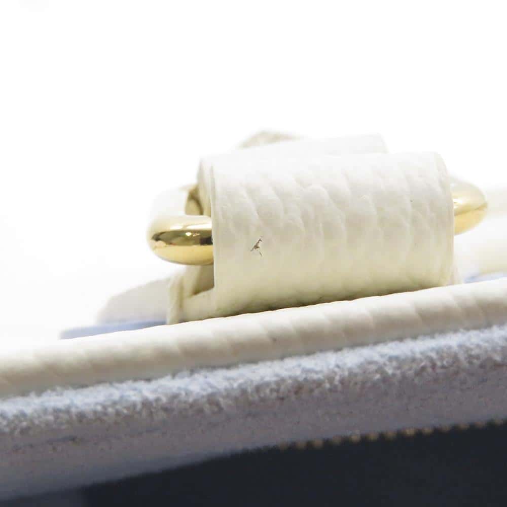 LOUIS VUITTON Onthego Latte White/Candy Blue M46833 Bicolor Monogram Empreinte Leather Size PM