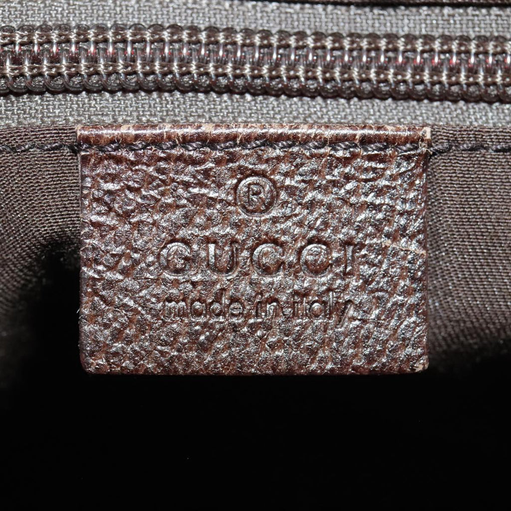 GUCCI GG Canvas Shoulder Bag Beige 122793 98853