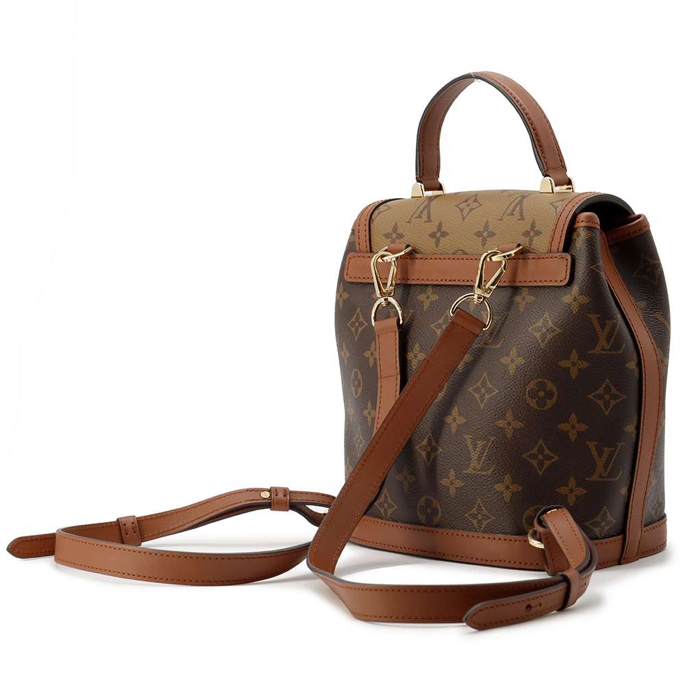LOUIS VUITTON Dauphine・Backpack Noir M45142 Monogram Monogram Reverse Canvas