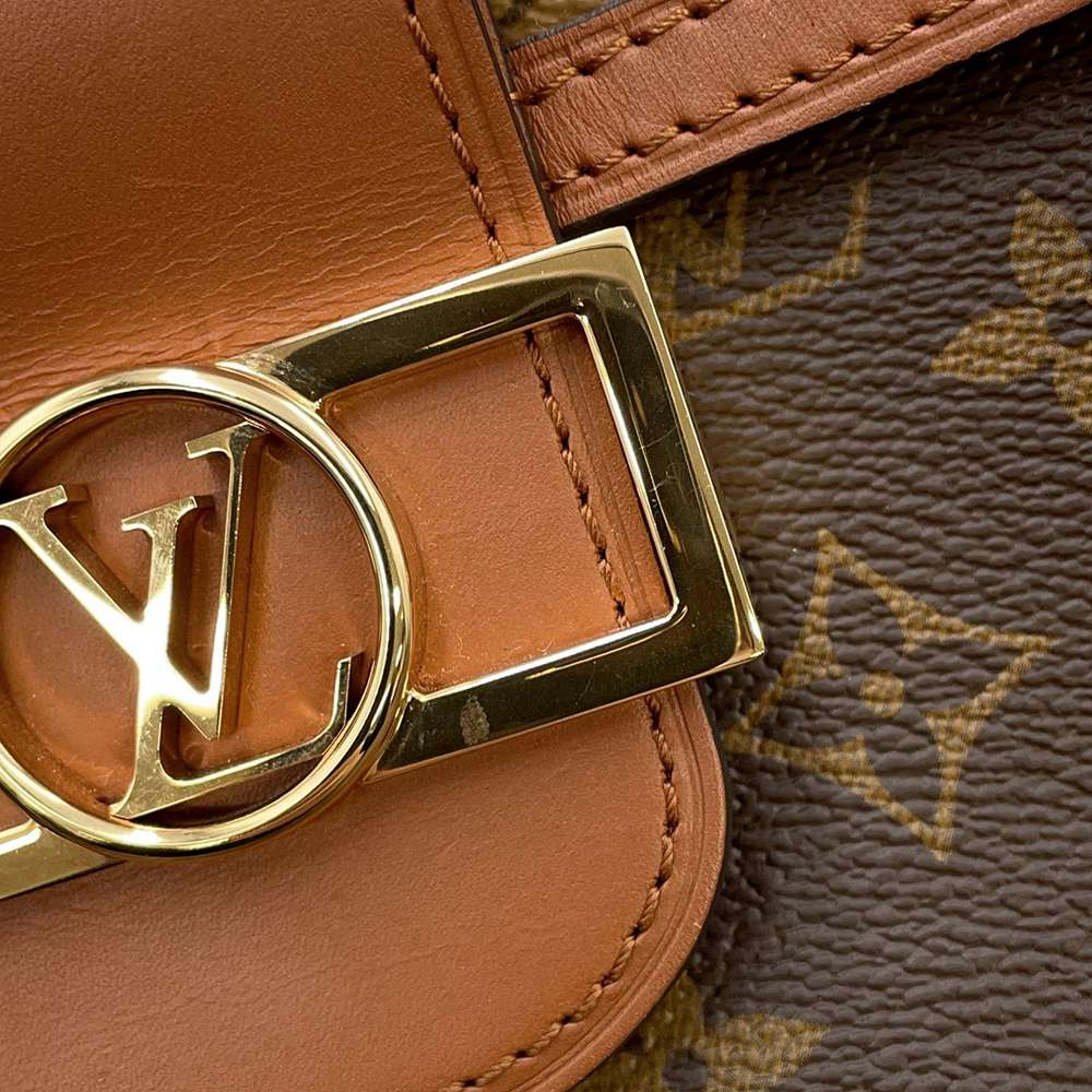 LOUIS VUITTON Dauphine・Backpack Noir M45142 Monogram Monogram Reverse Canvas