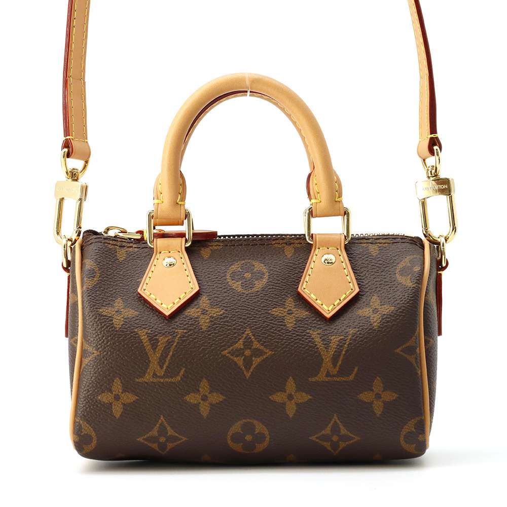 LOUIS VUITTON Nano Speedy Brown M81085 Monogram