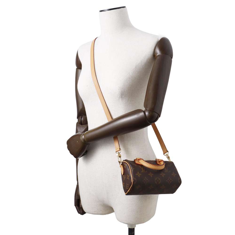 LOUIS VUITTON Nano Speedy Brown M81085 Monogram