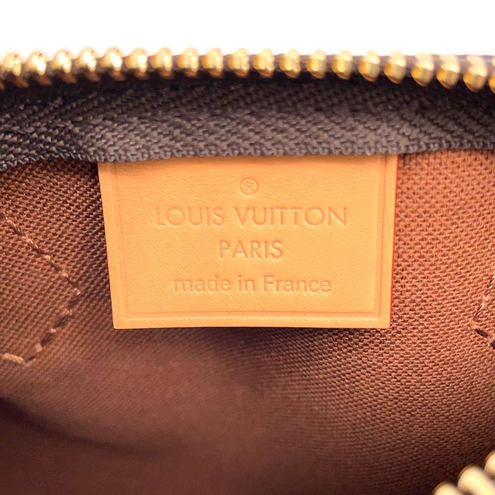 LOUIS VUITTON Nano Speedy Brown M81085 Monogram