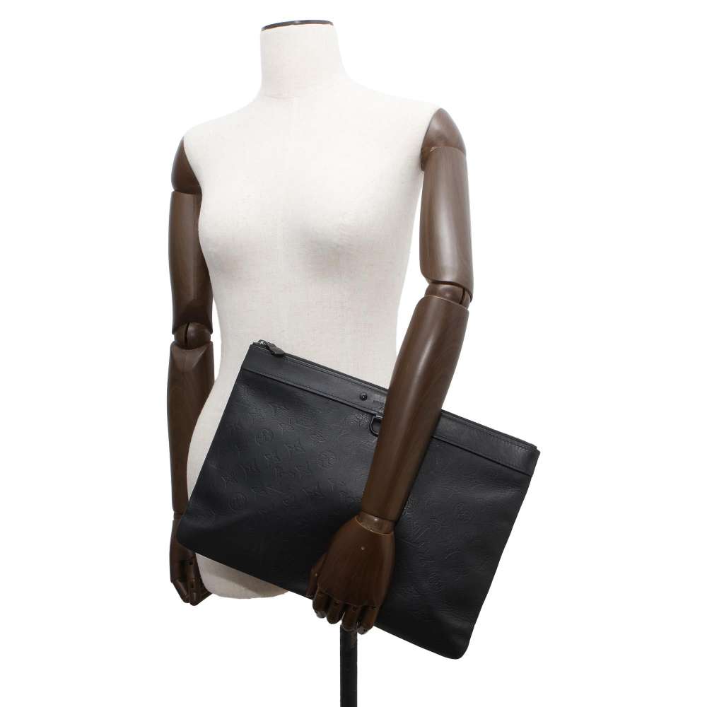 LOUIS VUITTON Pochette・Discovery Noir M62903 Monogram Shadow