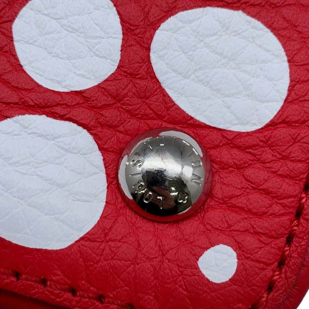 LOUIS VUITTON LV × YK Capucines Red M21692 Calf Leather Infinity Dot Size MINI