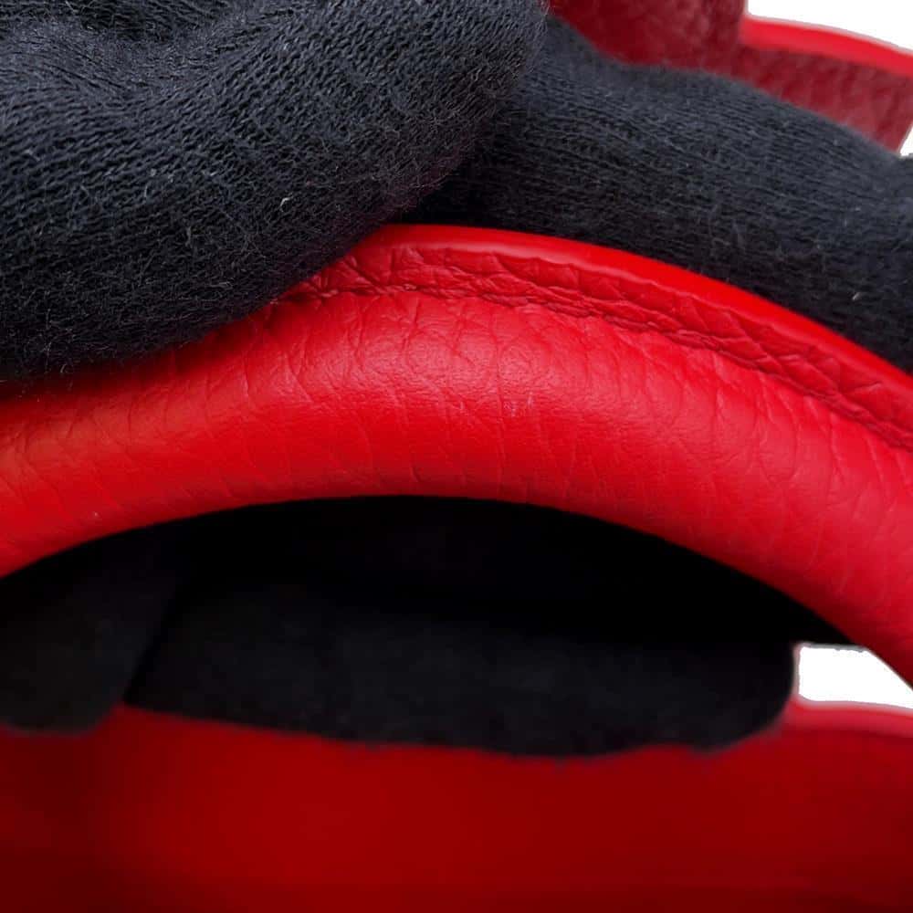 LOUIS VUITTON LV × YK Capucines Red M21692 Calf Leather Infinity Dot Size MINI