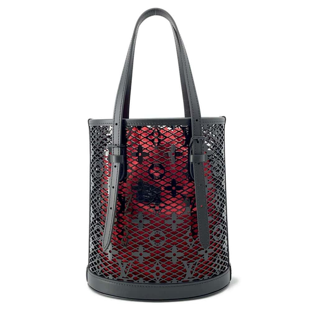 LOUIS VUITTON Nicolas Ghesquiere Bucket Noir M20352 Monogram・Race Size PM