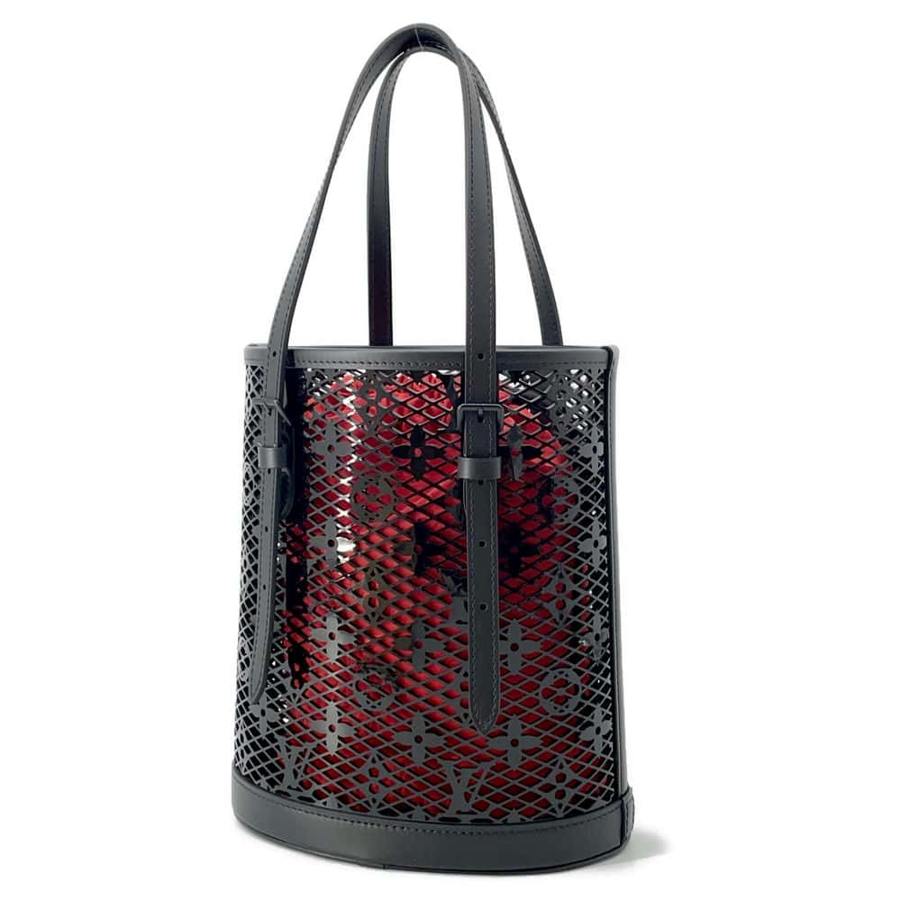 LOUIS VUITTON Nicolas Ghesquiere Bucket Noir M20352 Monogram・Race Size PM