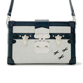 LOUIS VUITTON Petite Malle Silver M55309 Epi Leather