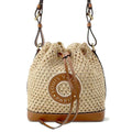 LOUIS VUITTON Noe Natural/Tan M24722 Raffia Leather Size BB