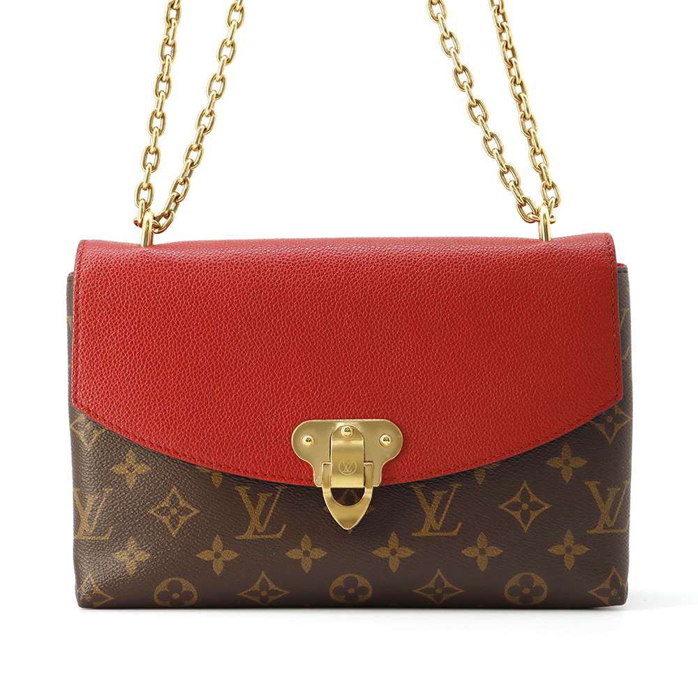 LOUIS VUITTON Saint-Placide Cerise M43713 Monogram Grain Leather