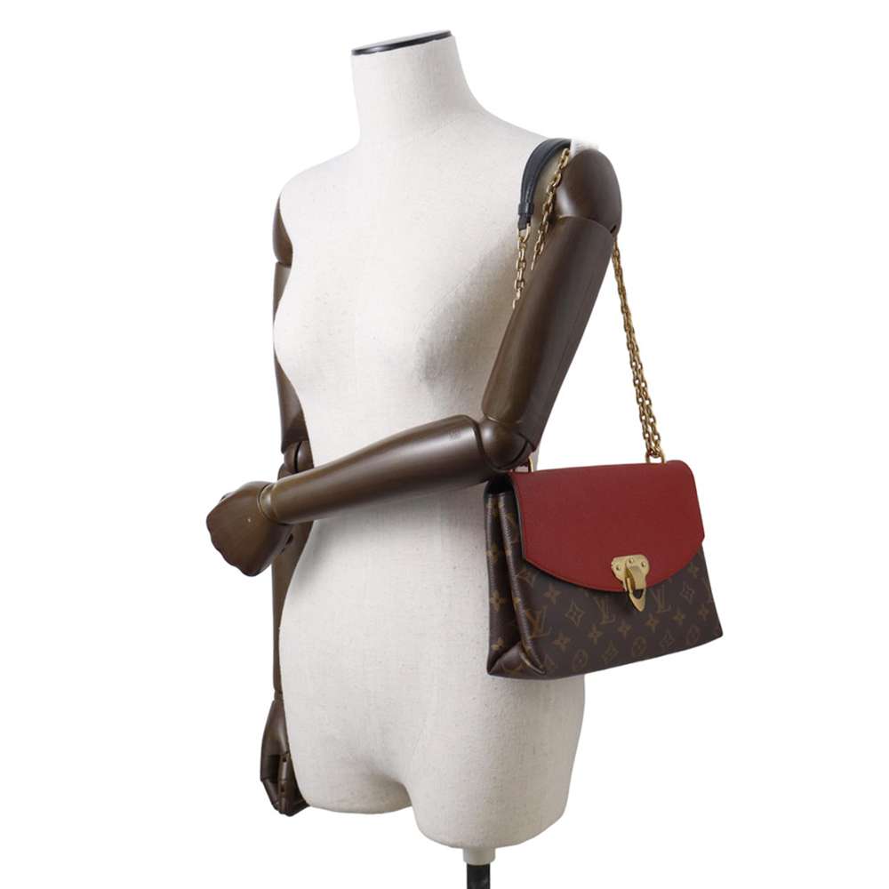 LOUIS VUITTON Saint-Placide Cerise M43713 Monogram Grain Leather