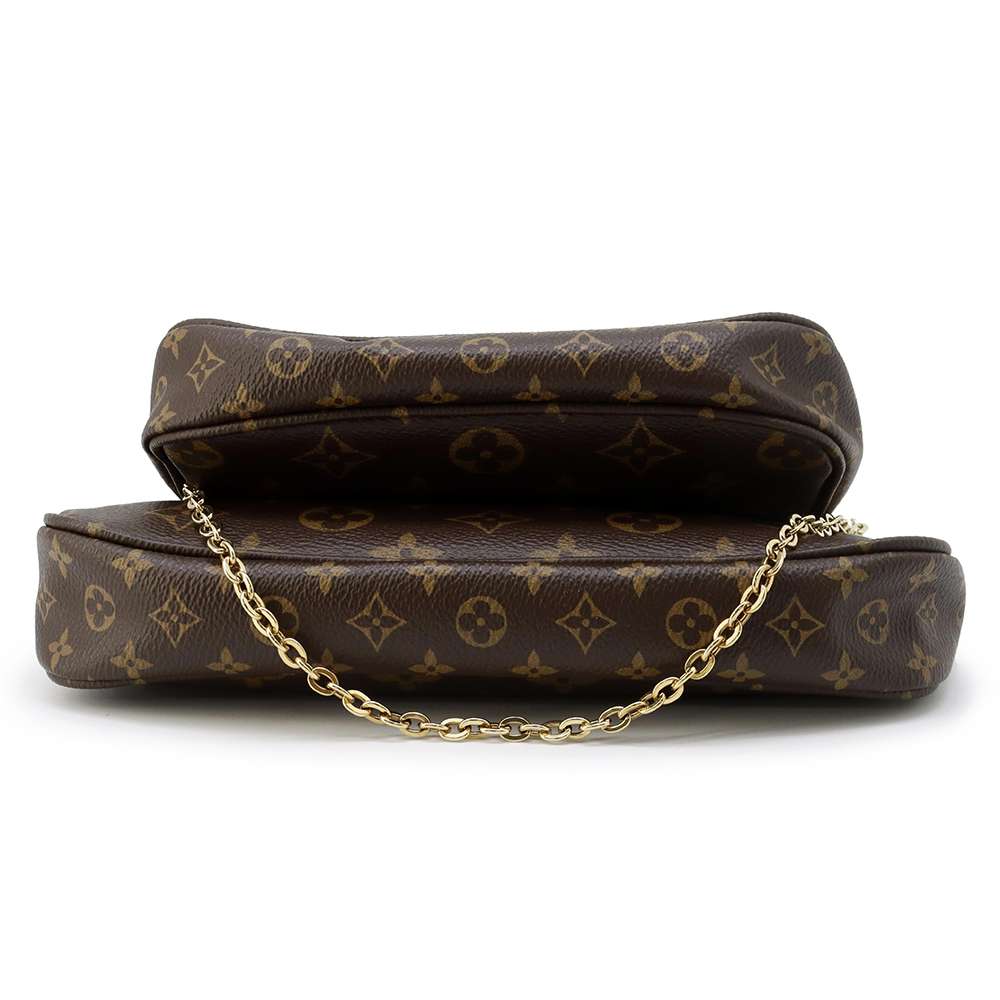 LOUIS VUITTON Multi Pochette Accessoires Khaki M44813 Monogram