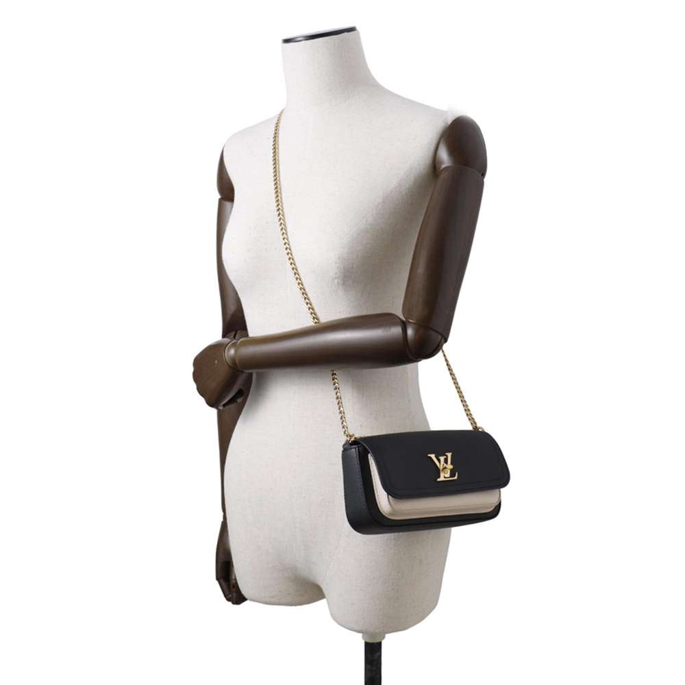 LOUIS VUITTON Rock Me Tender Noir/Beige M58557 Leather