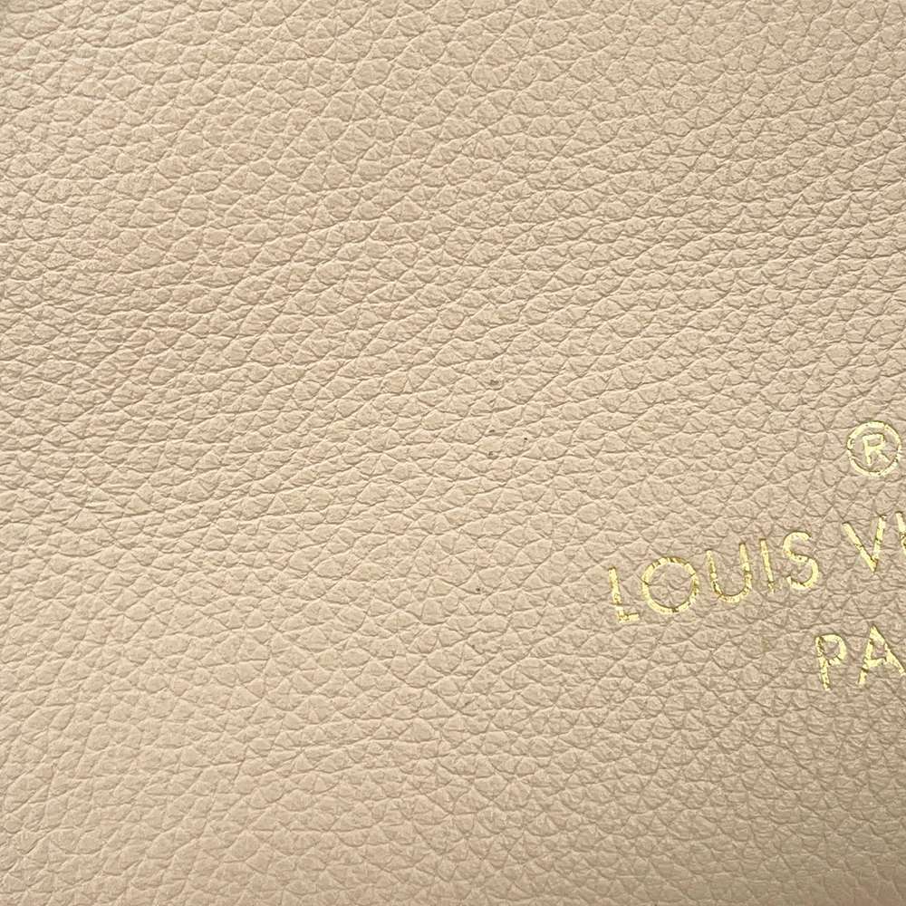 LOUIS VUITTON On My Side Greige M57729 Monogram Calf Leather Size PM
