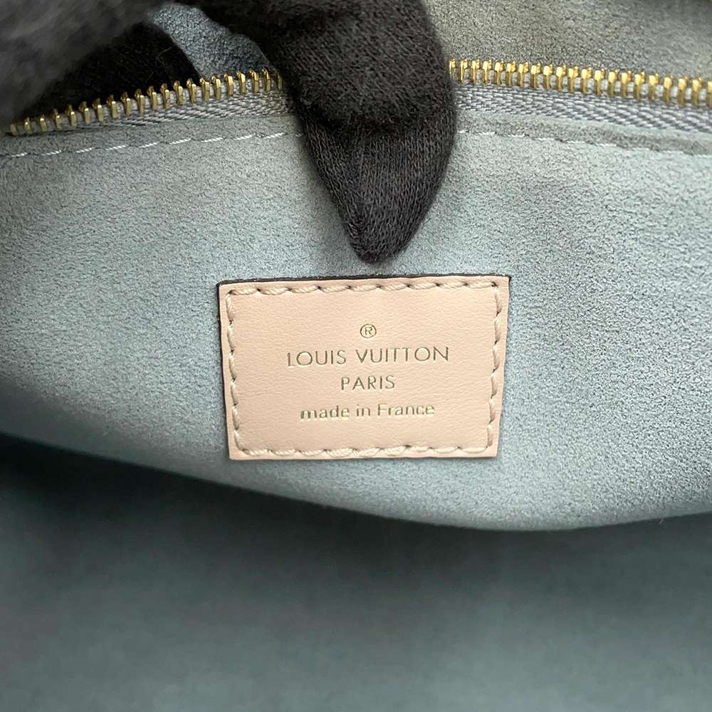 LOUIS VUITTON On My Side Greige M57729 Monogram Calf Leather Size PM