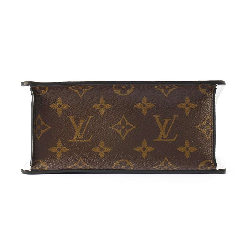 LOUIS VUITTON Spring street Noir/White M90375 Monogram Monogram Vernis Leather Epi Leather Size PM