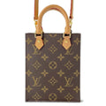 LOUIS VUITTON Petit Sac Plat Brown M69442 Monogram
