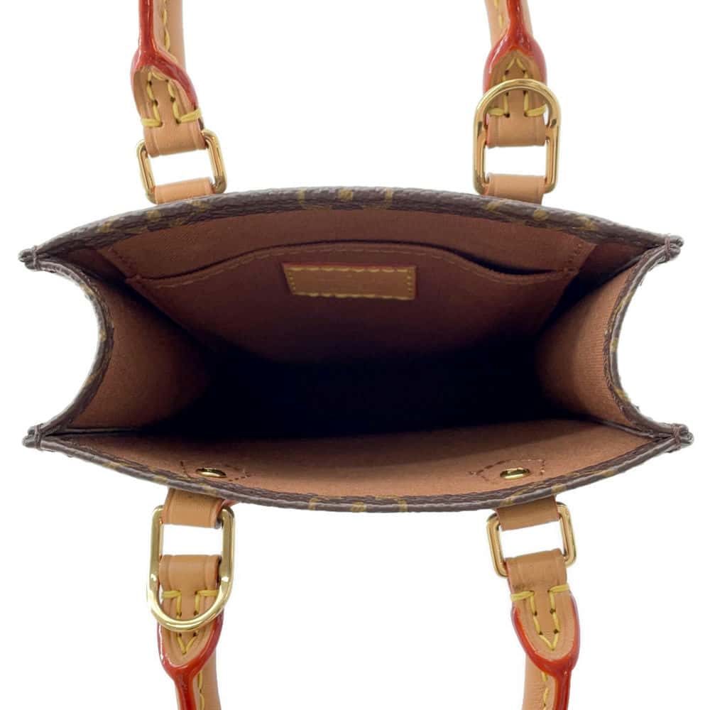 LOUIS VUITTON Petit Sac Plat Brown M69442 Monogram