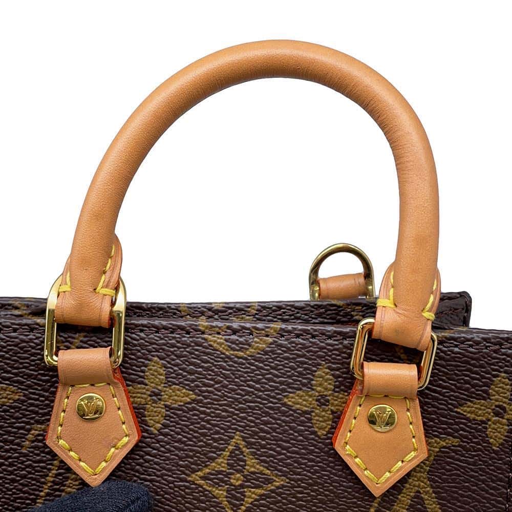 LOUIS VUITTON Petit Sac Plat Brown M69442 Monogram