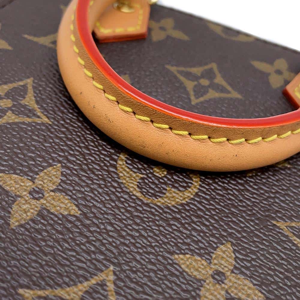LOUIS VUITTON Petit Sac Plat Brown M69442 Monogram