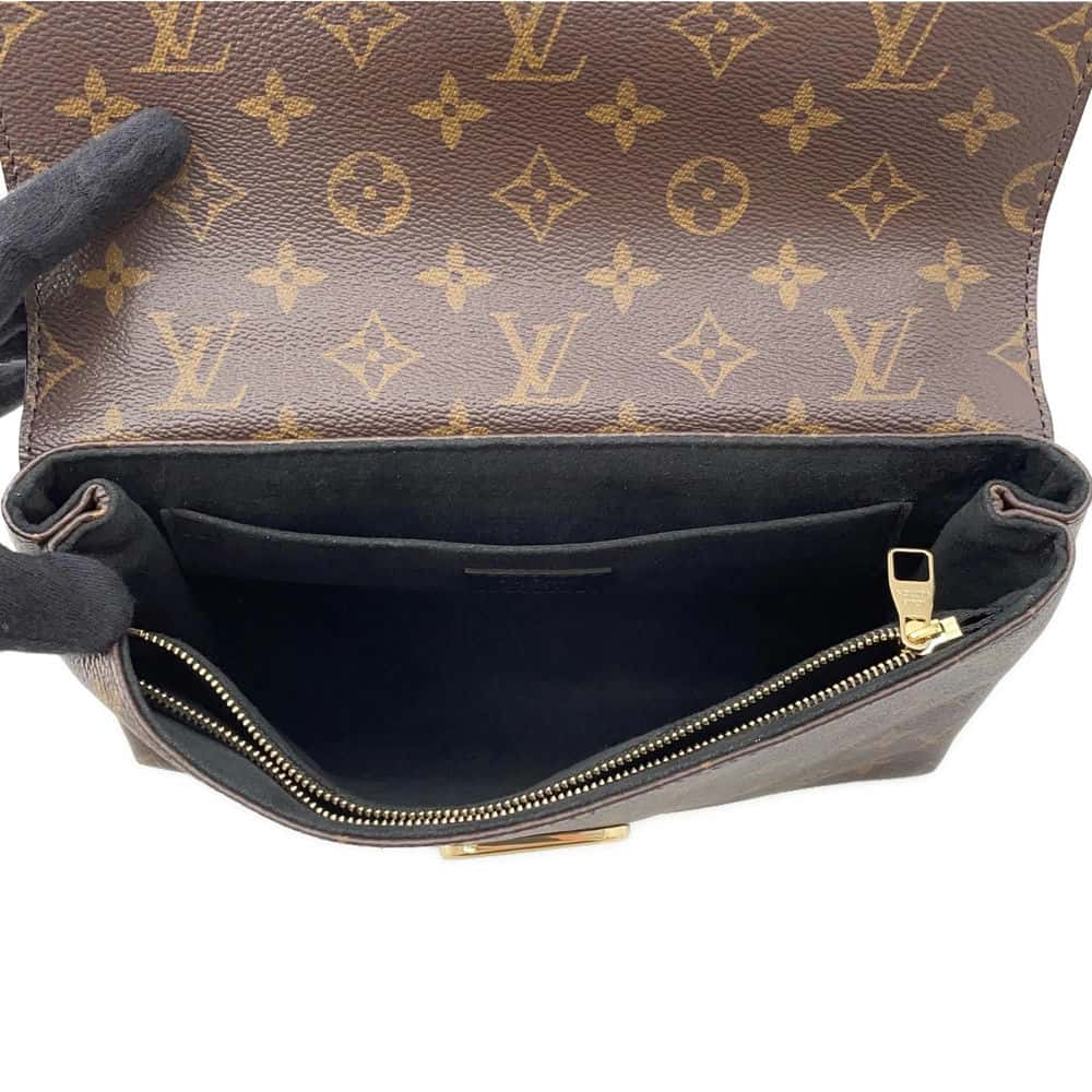 LOUIS VUITTON Saint-Placide Noir M43714 Monogram Leather