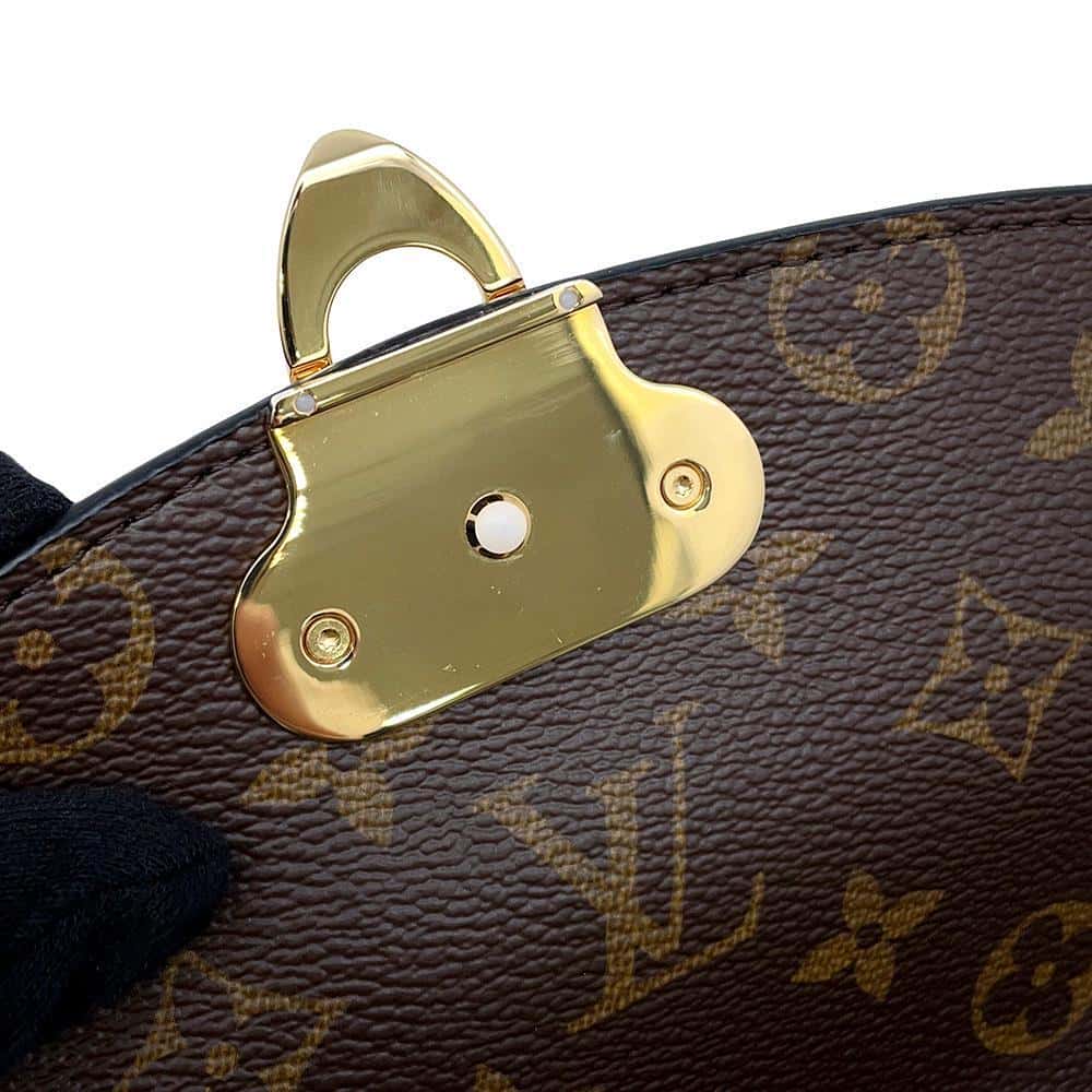 LOUIS VUITTON Saint-Placide Noir M43714 Monogram Leather