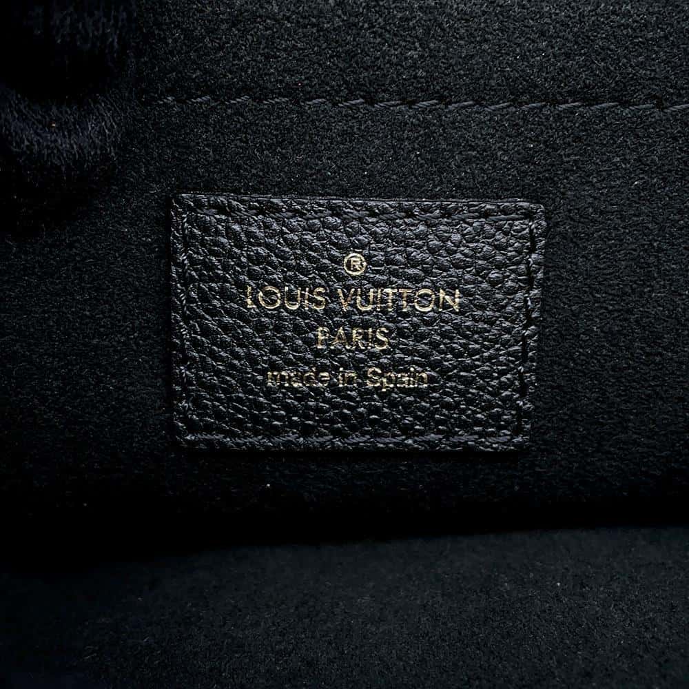 LOUIS VUITTON Saint-Placide Noir M43714 Monogram Leather