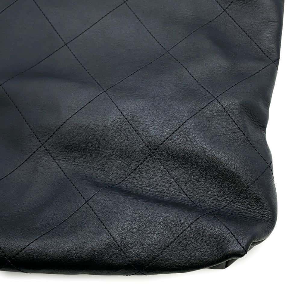 CHANEL Matelasse 2way Chain Tote BlackAS3128 Lambskin