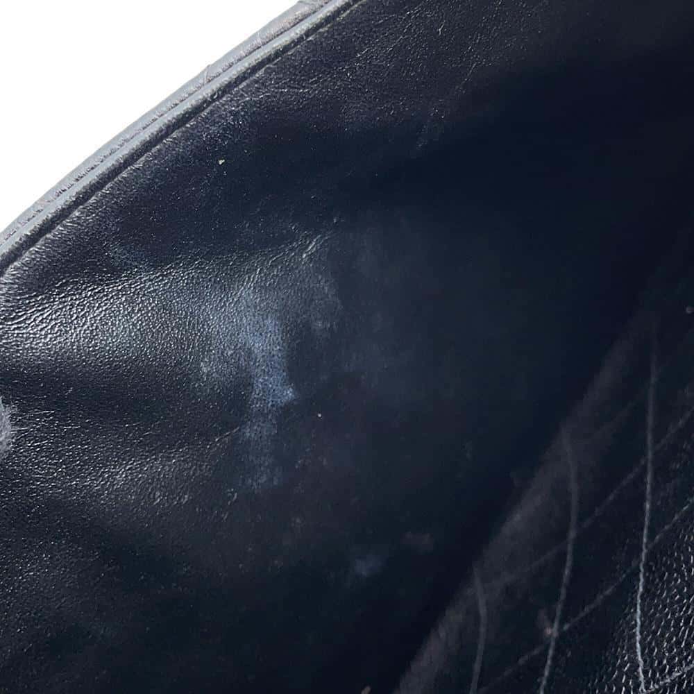 CHANEL Matelasse Chain Tote Black Caviar Leather
