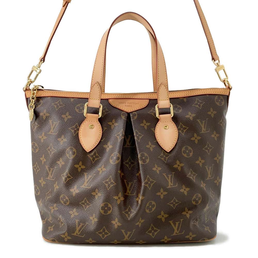 LOUIS VUITTON Palermo Brown M40145 Monogram Size PM