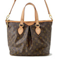 LOUIS VUITTON Palermo Brown M40145 Monogram Size PM