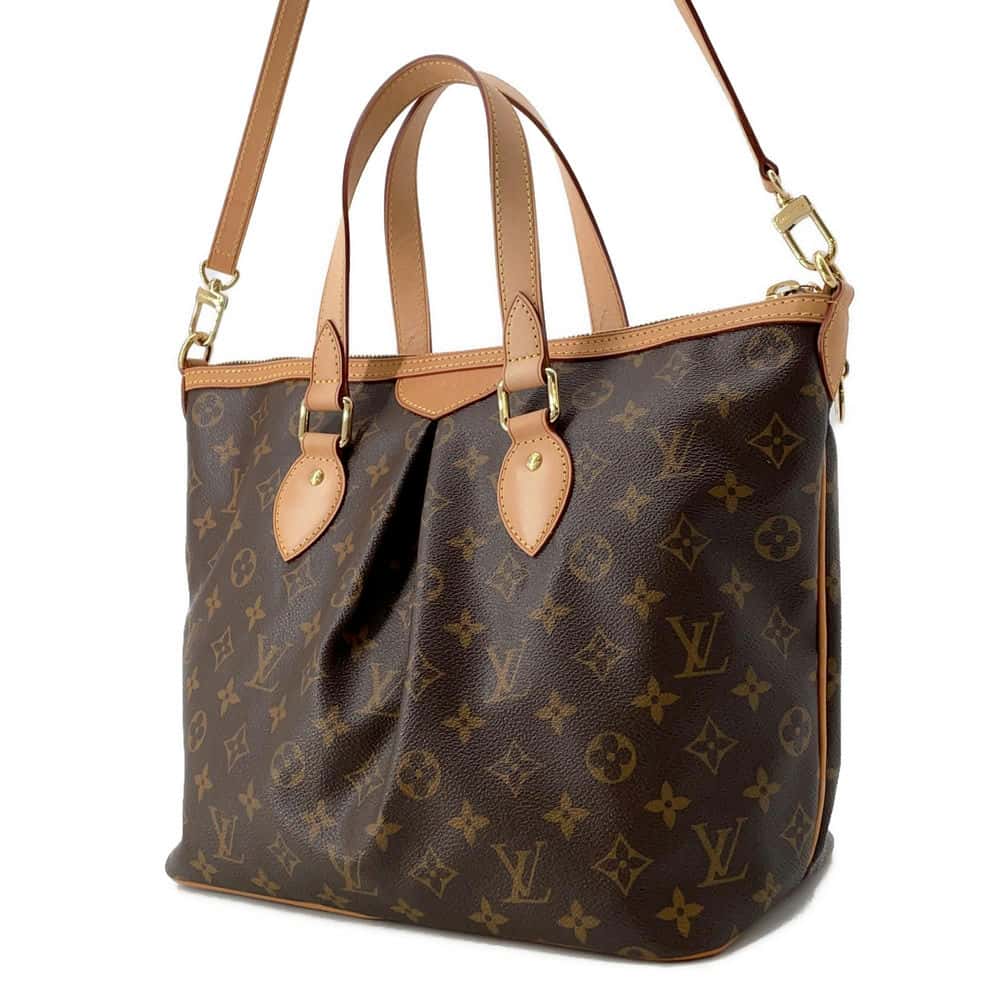LOUIS VUITTON Palermo Brown M40145 Monogram Size PM
