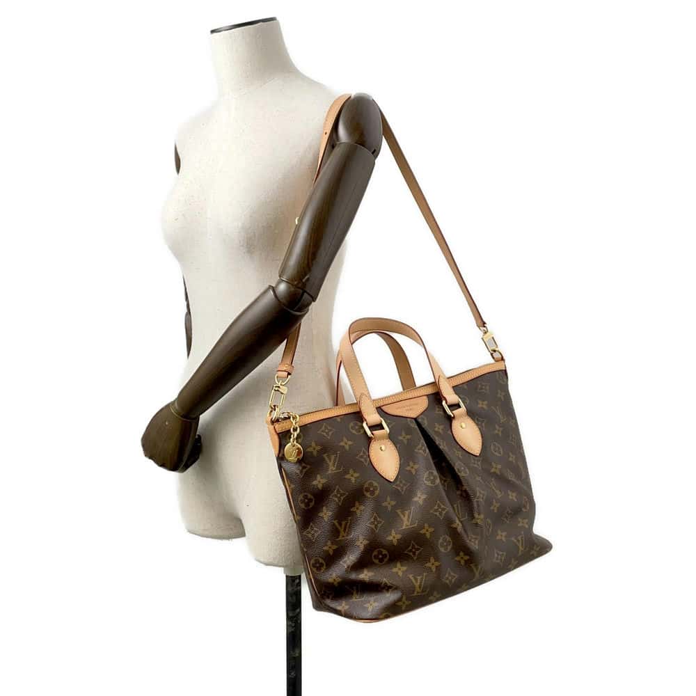 LOUIS VUITTON Palermo Brown M40145 Monogram Size PM