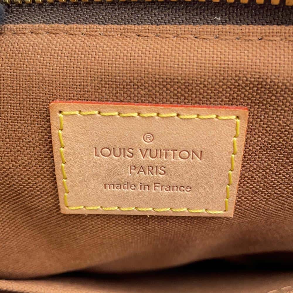 LOUIS VUITTON Palermo Brown M40145 Monogram Size PM