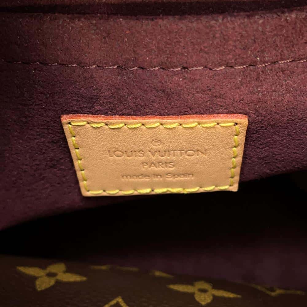 LOUIS VUITTON Montaigne Brown M41056 Monogram Size MM