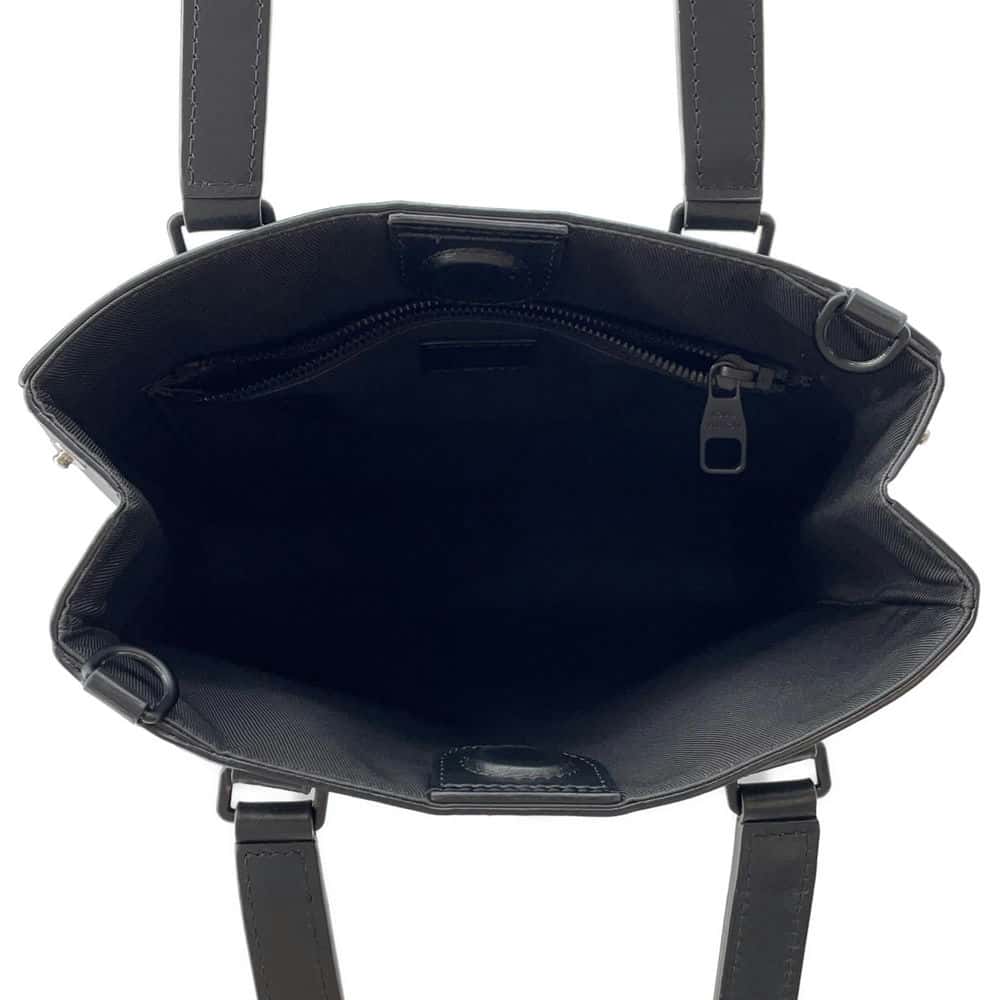 LOUIS VUITTON Sac Plat Fold Noir M58497 Epi Leather