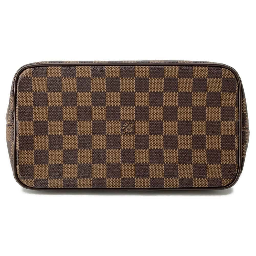 LOUIS VUITTON Saleya Red N51183 Damier Ebene Canvas Size PM