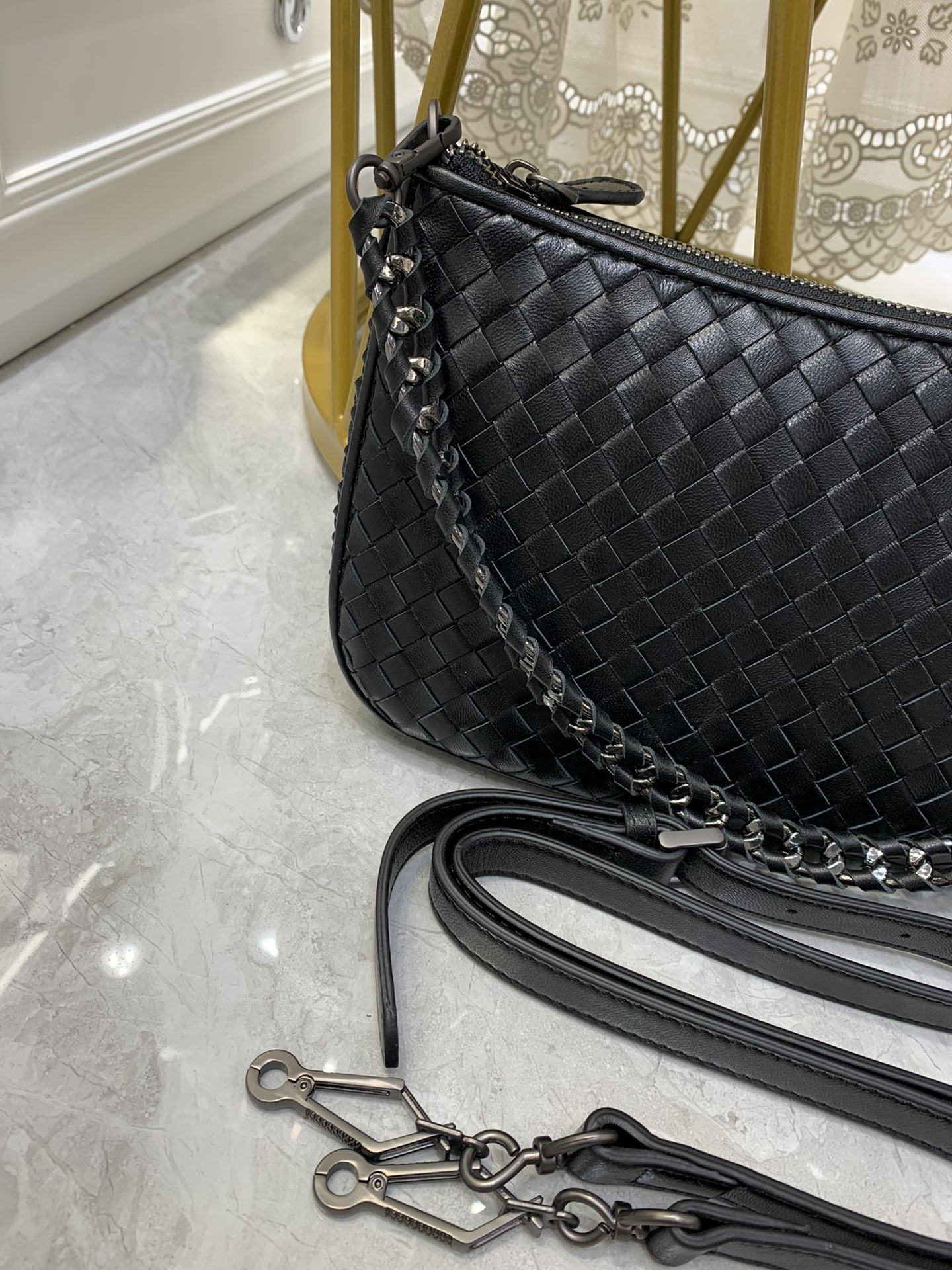 GLAMI Crossbody Bag Black, For Women, Bags 9.4in/24cm