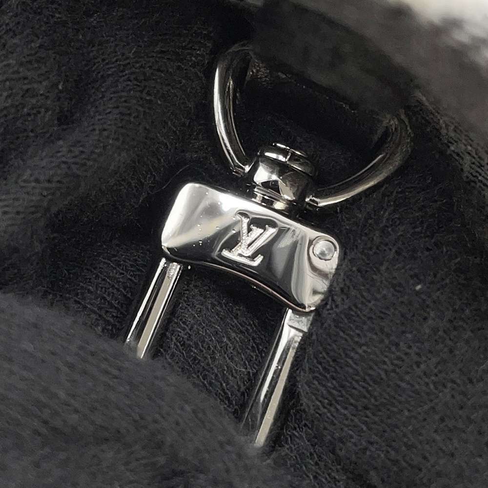 LOUIS VUITTON Onthego Noir/White M46448 Monogram・Jacquard Denim Size MM