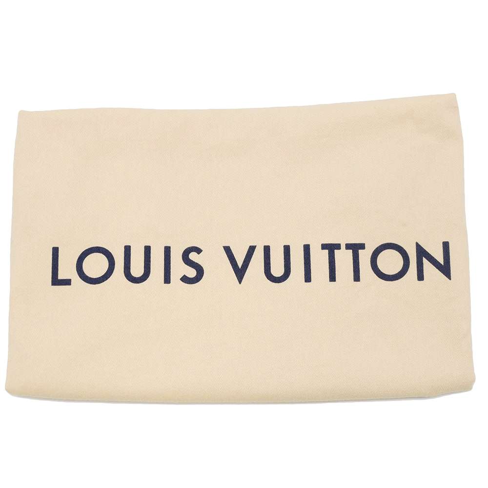 LOUIS VUITTON Onthego Noir/White M46448 Monogram・Jacquard Denim Size MM