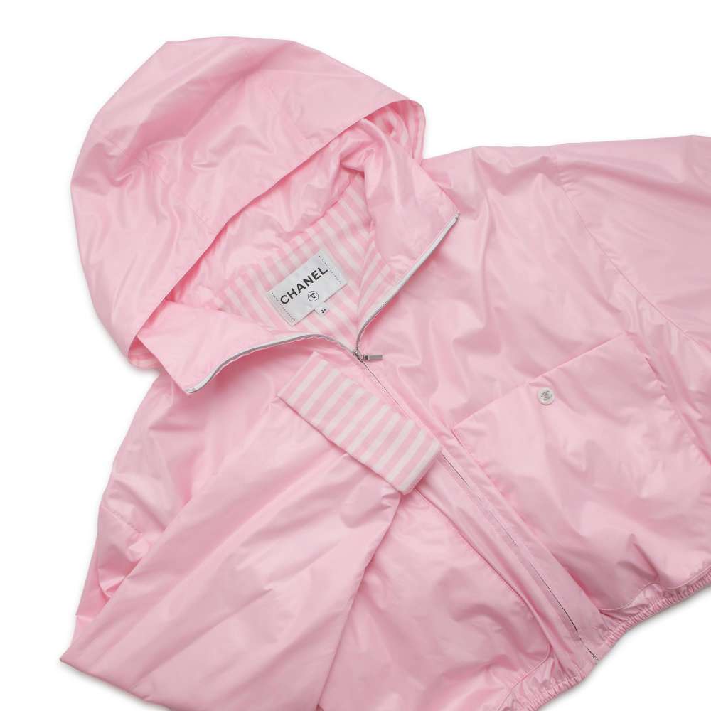 CHANEL Coco Beach Blouson Size 34 PinkP76226V68691 Polyester100%