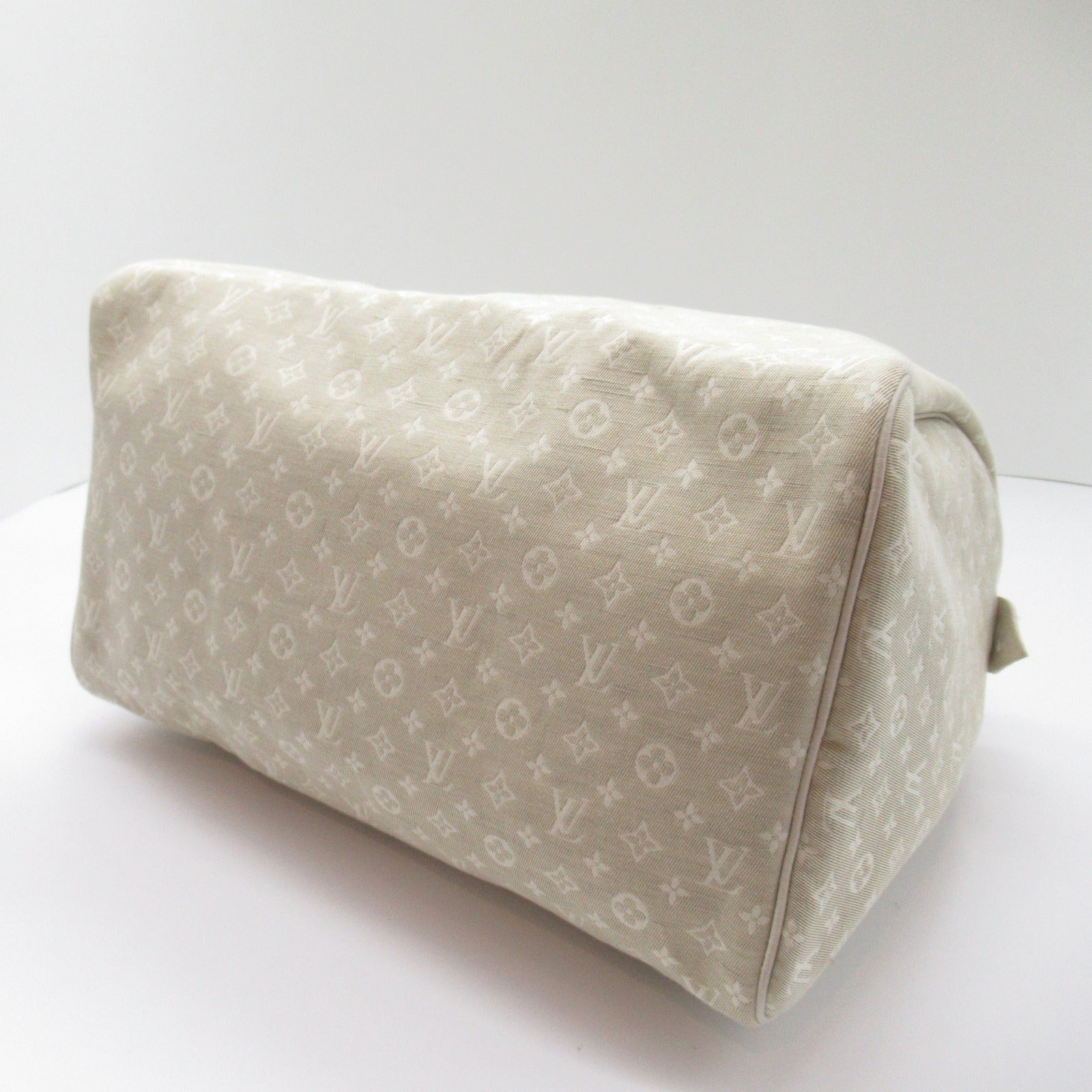 Louis Vuitton Louis Vuitton Speedy 30 Handbag PVC Coated Canvas Monogram Mini Run  White M95319